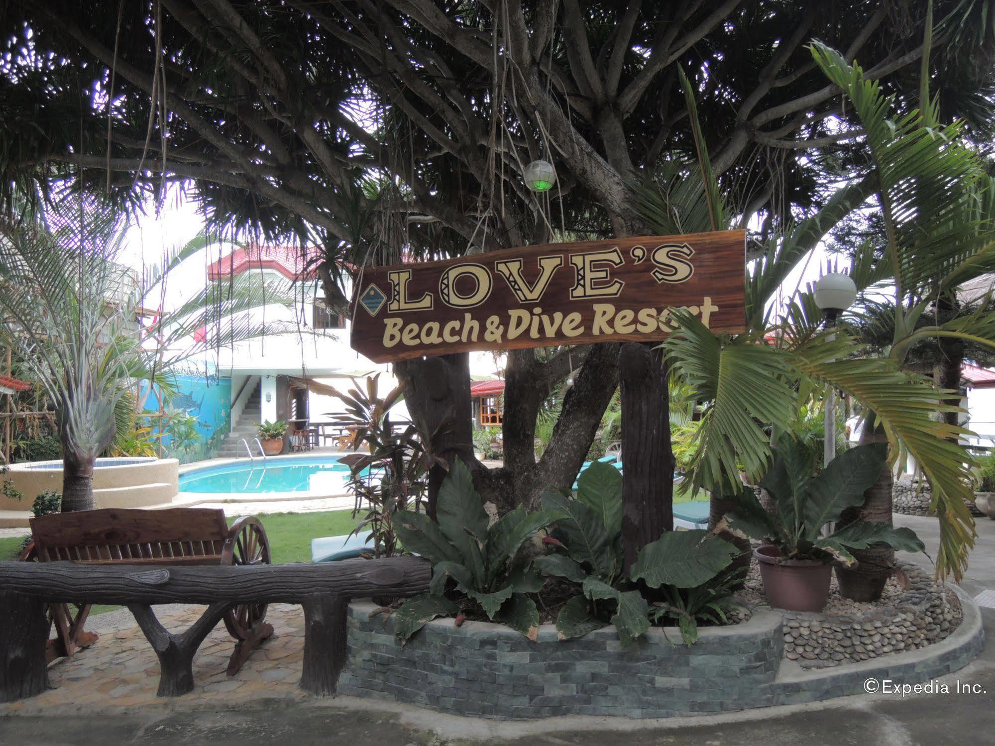 Love'S Beach & Dive Resort Moalboal Luaran gambar