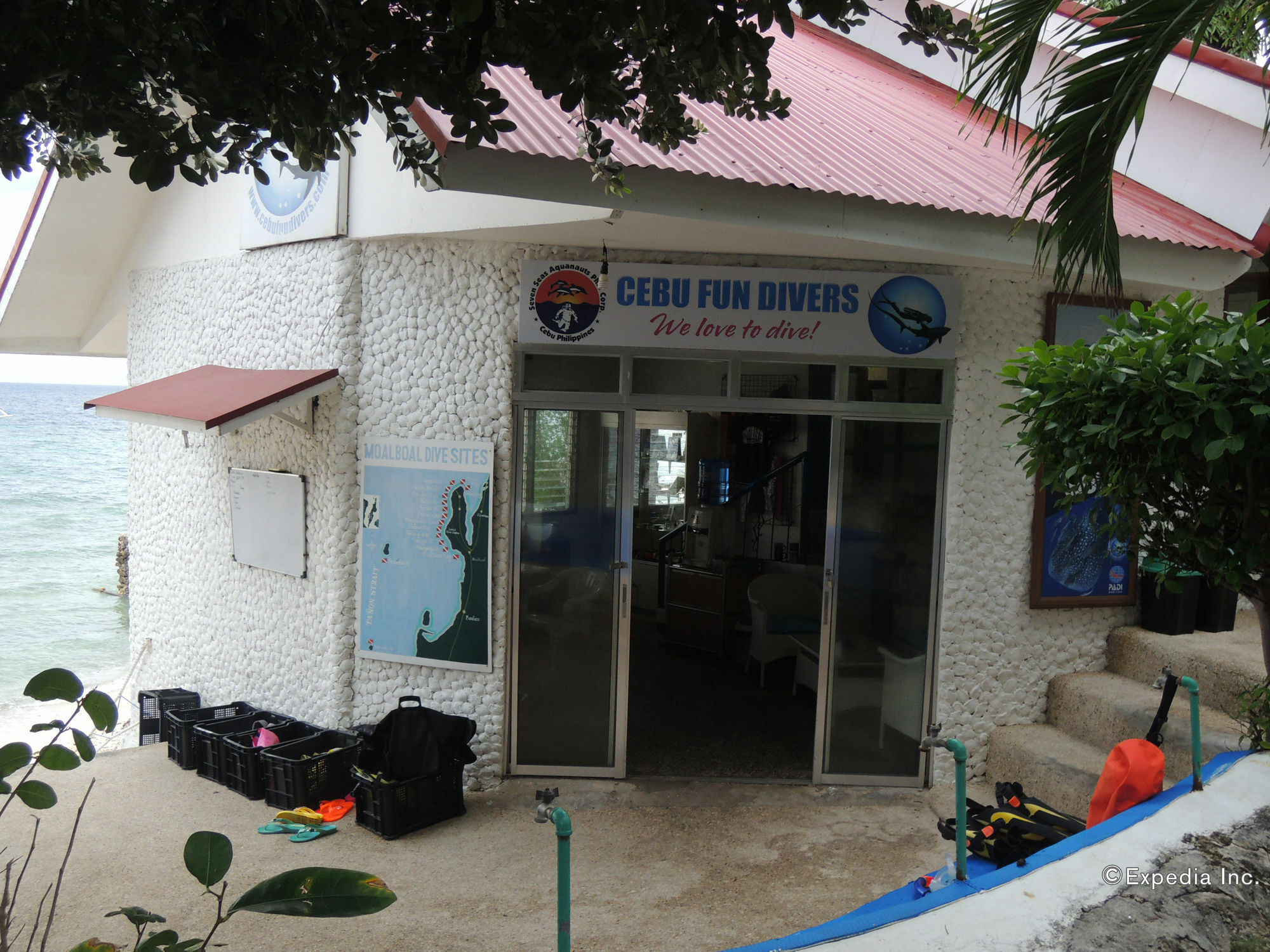 Love'S Beach & Dive Resort Moalboal Luaran gambar