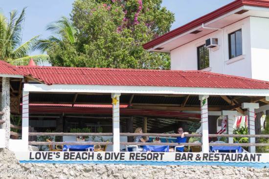 Love'S Beach & Dive Resort Moalboal Luaran gambar