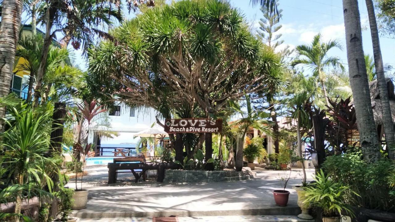 Love'S Beach & Dive Resort Moalboal Luaran gambar